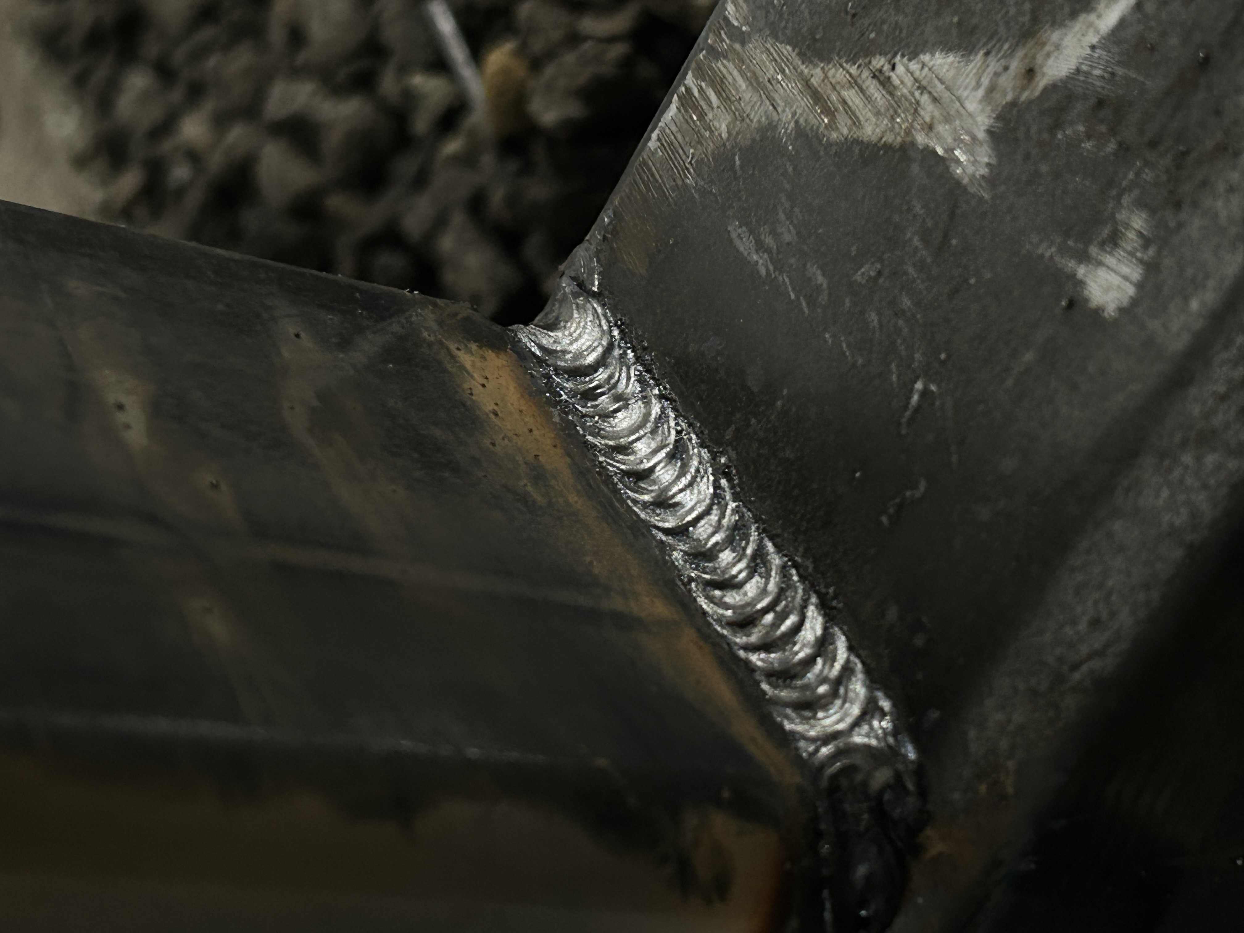 Precision dime stack welds